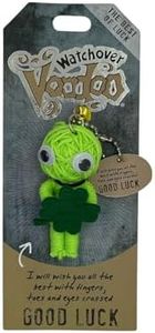 Watchover Voodoo 3-Inch Good Luck Keychain - Handcrafted Gift to Bring Good Luck and Positivity Everywhere You Go