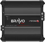 Stetsom Bravo Full 3000 1 Ohm Mono Car Amplifier, 3000.1 3K Watts RMS, 1Ω Stable Car Audio, HD Sound Quality, 3000x1, Crossover & Bass Boost, Car Stereo Speaker Subwoofer MD, Smart Coolers