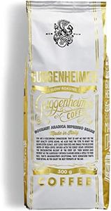 Guggenheimer Gourmet Cafe en Grano Natural 2 kg - Tueste Muy Lento - Cafe en Grano Arabica - Cafe Grano Espresso para Máquinas Automáticas - 4 x 500 g
