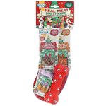 Good Boy Christmas Dog Stocking With Meaty Treats & Squeaky Toy