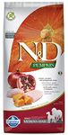 FARMINA N&D Pumpkin Dry Dog Pet Food, Grain-Free, Adult Medium & Maxi Breed, 12-kg, Chicken and Pomegranate