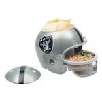 Old Glory Oakland Raiders - Logo Snack Helmet