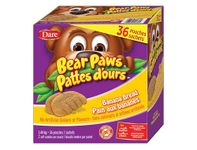 Dare Bear Paws Banana Bread 36 x 40g