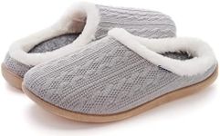 WHITIN Women Cozy Fuzzy Knitted Sli
