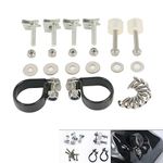 TCMT Lower Vented Fairing Mounting Hardware Screw Clamps Set For Harley Touring 83-13