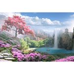 Tektalk 1000 Piece Puzzle Jigsaw Puzzle for Teens & Adults (Otherworldly Land of Peace)