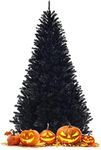 Happygrill 7.5FT Black Christmas Tr