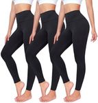 GROTEEN 3 Pack Leggings for Women B