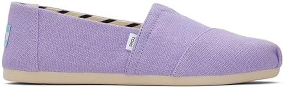 TOMS Femme Alpargata, Toile Vintage Violet Heritage, 40 EU