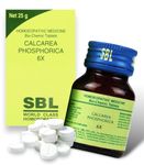 KRIG'S ABCD10 SBL Calcarea Phosphorica 6X Tablets- Calcium Teething Tablets - SET OF 3 Bottles