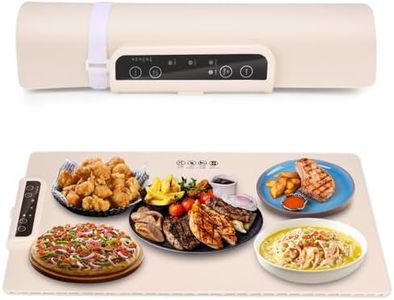Calentador Comida Portatil, Calentadores de Comida para Buffet, Calentador de Comida Plegable para Fiestas con 3 Modos y Calentamiento Rápido