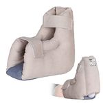 EZ Assistive Heel Protectors Remove Pressure and Bedsores for Healing Therapy of Heel Pressure and Deep Tissue Injury,Heel, Khaki, 1 piece