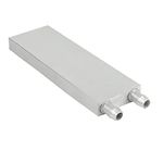 xcluma Aluminum Water Cooling Block Size 40x120mm for CPU Graphics Radiator Heatsink