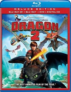 How to Train Your Dragon 2 - Deluxe Edition Blu-ray 3D + Blu-ray + DVD [3D Blu-ray]