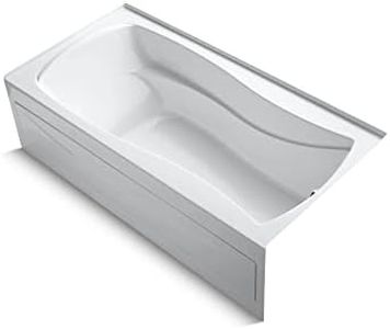 Mariposa 72" x 36" Alcove Bath With Integral Apron, Integral Flange And Right-Hand Drain
