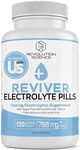 REVIVER Salt Pills with Electrolytes, 120 Salt Tablets for Runners, Fasting Salts Tabs & Fasting Electrolytes Tablets, Sugar Free Electrolyte Tablets, Carnivore Electrolyte Pills, Fasting Supplement