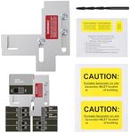 Generator Interlock Kit Fit for Siemens or Murray 150 or 200 amp Panels, 7/8-1 1/4 Inch Spacing Between Main Breaker and Branch Breaker, Professional Generator Interlock Kit