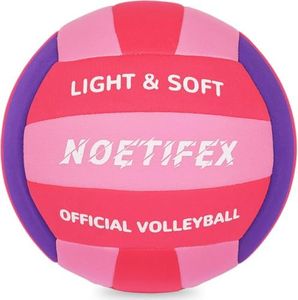 Noetifex Soft Volleyball-Super Soft Fabric Light Volleyball for Indoor Practice Safe and Quiet Kids Youth Beginners House Yard Training Practice Games(Deflated)