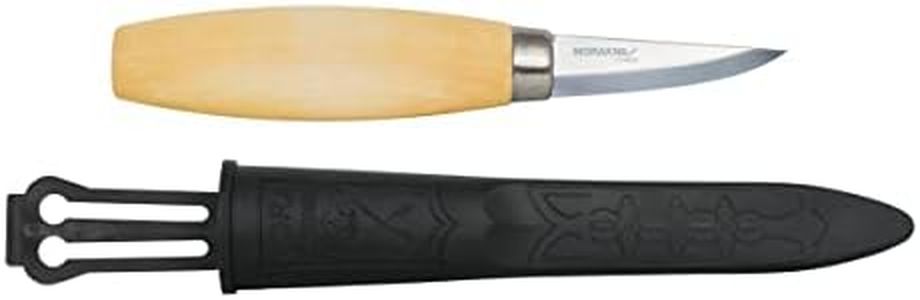 Morakniv 120 Carbon Steel/Loose Woodcarving Knife