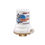 Rule 209B Marine Rule 1600 Tournament Series Livewell Pump (1" NPT, Female-Single Port Bronze Base),White