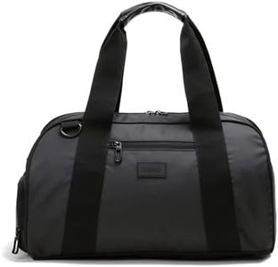 Vooray Burner Gym - 39 cm./15,5 inch - 23L - Compact Gym Bag with Shoe Pocket (Matte Black)