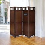 Incredible Arts Wooden Room Divider Partition for Living Room | Privacy Screen Separator | Private Offices Space Divider | Partition for Puja/Pooja Room (Design- PLNWS-6FT-4P)