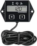 NInE-ROnG Digital Tachometer Maintenance Reminder, User Shutdown, Use for ZTR Lawn Mower Tractor Generator Marine Outboard ATV Engine Snowmobile and Gas Powered Devices