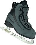 Riedell Skates - Soar Youth Ice Skates - Recreational Soft Beginner Figure Ice Skates | Onyx | Size 2 JR