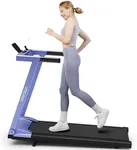 DeerRun Treadmills for Home, 3.5HP Folding Treadmill with Incline, 350 LBS Weight Capacity, Compact Portable Treadmill for Small Space Walking Jogging Running