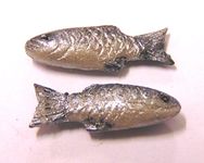 Tumdee Miniatures Dolls House Miniature Accessory Pair of Fish C