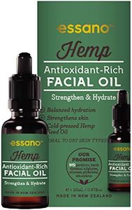 Essano Hemp Antioxidant-Rich Facial Oil - Strengthen and Hydrate, 20ml