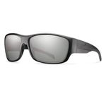 Smith Optics Elite Frontman Tactical Sunglass, Polarized Gray, Black