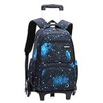ETAISHOW Galaxy Rolling Backpack fo