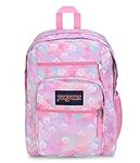 JanSport Big Student Backpack-School, Travel, or Work Bookbag with 15-Inch Laptop Compartment, Neon Daisy, One Size