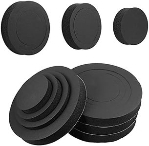 4X Black 6.5 Fast Foam Rings Car Door Speaker Enhancer System Kit Universal