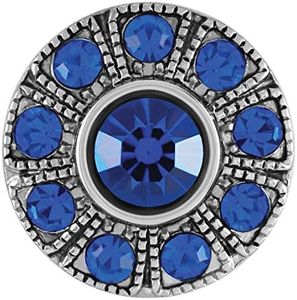 Ginger Snaps GLAM - SEPTEMBER SN22-81 (Standard Size) Interchangeable Jewelry Snap Accessory
