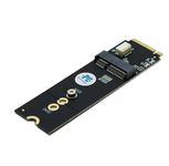 Sintech M.2 M-Key M.2 Key E Module,NGFF WiFi Card to M.2 Key M Adapter Card Compatible for Intel 7260,8260,9260