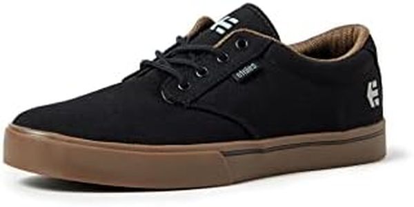 Etnies Men's Jameson 2 Eco Skate Shoe, Black/Charcoal/Gum, 8