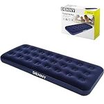 DENNY Single Airbed Inflatable Mattress, Waterproof Camping Mattress Air Bed, Quick Inflatable Air Mattress for Adults & Kids, Blow Up Mattress Air Bed (Single)