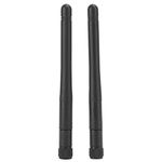 2Pcs WiFi Antenna, Dual‑Band Antenna, Computer Networking Antennas 2.4G 5G Dual‑Band Routing Network Card Antennas 5DBI 11CM Small for Home