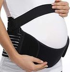 FITTOO Maternity Support Belt Belly Band, 3 in 1 Pregnancy Belt Support Back Brace Abdominal Binder Waist Support, Lightweight, Breathable and Adjustable Pregnancy Support Belt, S-XXL Available