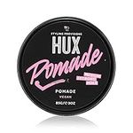 HUX Pomade, a vegan water-based, medium-to-strong styling product designed to keep your hair in place all day, 85g