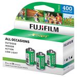 Fujifilm Fujicolor Superia X-TRA 400 Color Negative Film (35mm Roll Film, 36 Exposures, 3-Pack)