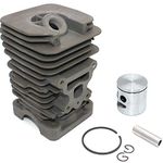 Nikasil Cylinder Piston Kit 41mm For Poulan Chainsaw P3314 P3314WS P3314WSA P3416 P3516PR P3818AV P4018 P4018AV P4018AV-BH P4018WM P4018WT P4018WTL PP3516 PP418AVHD PP4218AVL PPB3416 PPB4018 S1970