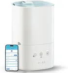 MIKO Ultrasonic Humidifiers for Bedroom Baby - Water Filter, Wifi App controlled, Auto Mode, No Leak Design, Sleep Mode, Built-in Timer, Humidifier for Babies & Home