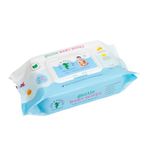 Tots & Bubbles Gentle Baby Wet Wipes with lid, Alcohol free, Natural plant fabric | 72 Pcs