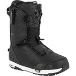 Nitro Men's Snowboards Profile TLS 23 All Mountain Freeride Freestyle High-End Premium Quick Lacing System Step On Boot Snowboard Boot, Black, MP 27.5 // EU 42 // US 9.5