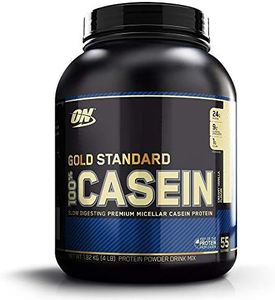 Optimum Nutrition Gold Standard 100 percentage Casein Protein Powder - Vanilla, 1.82 Kilograms