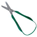 Peta Easi-Grip Left Hand Scissor (45mm rounded blade) Great for children, kids, elderly, disabled scissors for learning to cut. Self Opening, Easy Grip, Non-Fatigue.