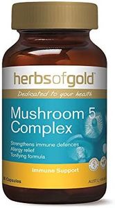 Herbs of Gold Mushroom 5 Complex 60 Capsules